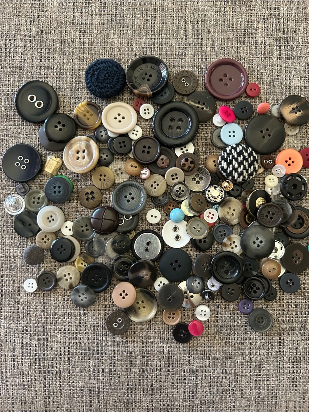 Assorted Sewing Button Mix - Multi-Color